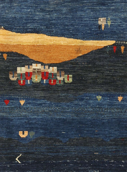 Contemporary Carbon Gray Modern Rug, con1489