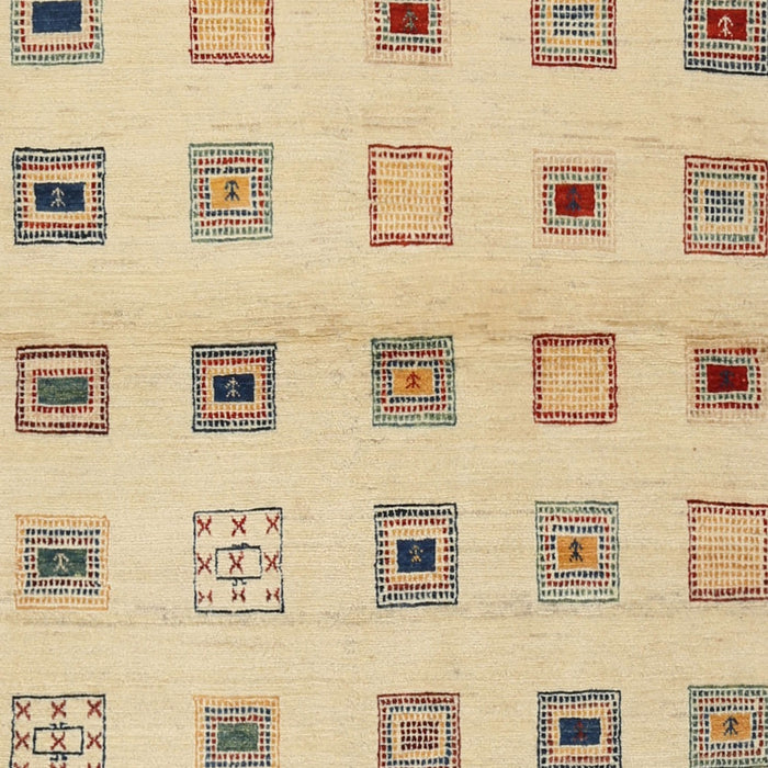 Contemporary Brown Gold Solid Rug, con1496