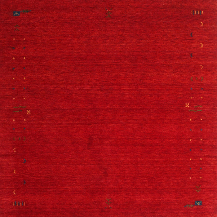 Contemporary Brown Red Modern Rug, con149