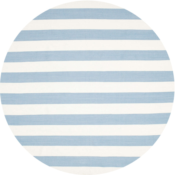 Square Machine Washable Contemporary Jeans Blue Rug, wshcon14