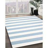 Contemporary Jeans Blue Modern Rug, con14