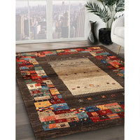 Contemporary Red Modern Rug, con1501