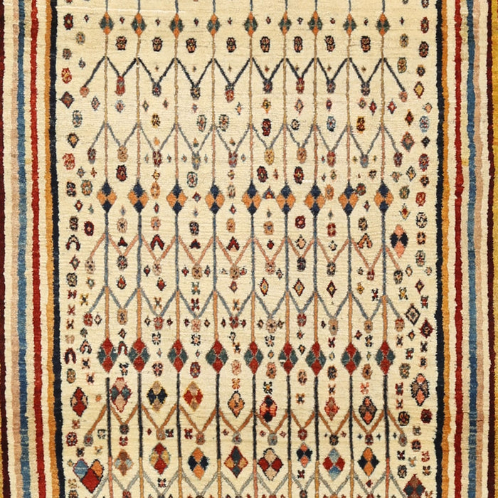 Machine Washable Contemporary Brown Gold Rug, wshcon1502