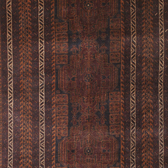 Contemporary Reddish Brown Modern Rug, con1507