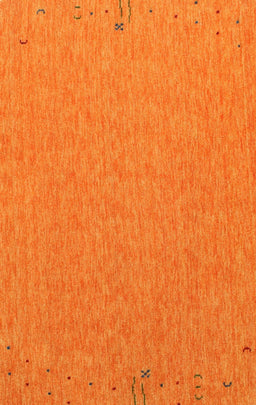 Contemporary Orange Red Modern Rug, con150