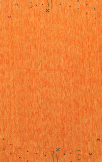 Machine Washable Contemporary Orange Red Rug, wshcon150
