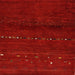 Sideview of Machine Washable Contemporary Red Rug, wshcon1511