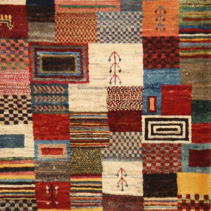 Contemporary Red Modern Rug, con1519