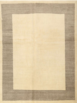 Contemporary Sun Yellow Solid Rug, con1522
