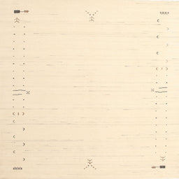 Sideview of Machine Washable Contemporary Gold Rug, wshcon152