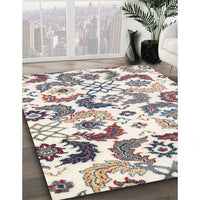 Contemporary Gold Modern Rug, con1535