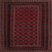 Sideview of Machine Washable Contemporary Bakers Brown Rug, wshcon1541