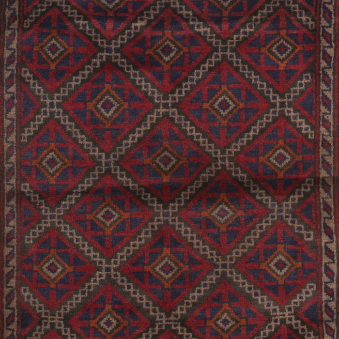 Machine Washable Contemporary Deep Red Rug, wshcon1543