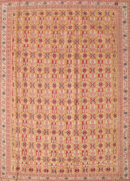Contemporary Sand Brown Modern Rug, con1545