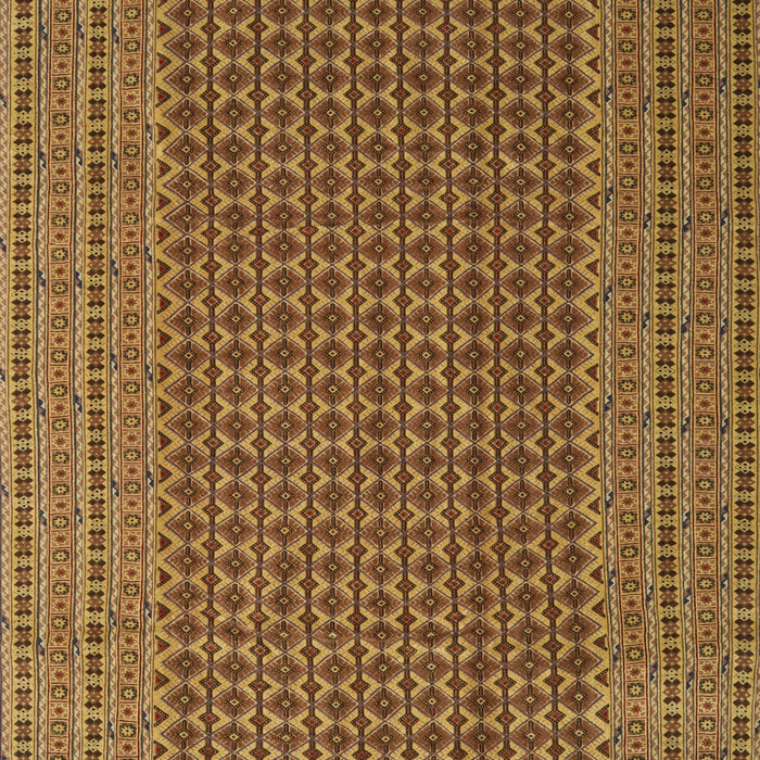 Machine Washable Contemporary Saddle Brown Rug, wshcon1546