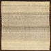 Square Contemporary Brown Gold Solid Rug, con1549