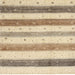 Sideview of Machine Washable Contemporary Khaki Gold Rug, wshcon1552