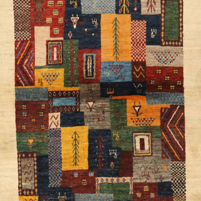 Contemporary Metallic Gold Modern Rug, con1558