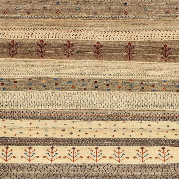 Sideview of Machine Washable Contemporary Light Brown Rug, wshcon1565