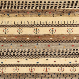 Sideview of Machine Washable Contemporary Sienna Brown Rug, wshcon1566