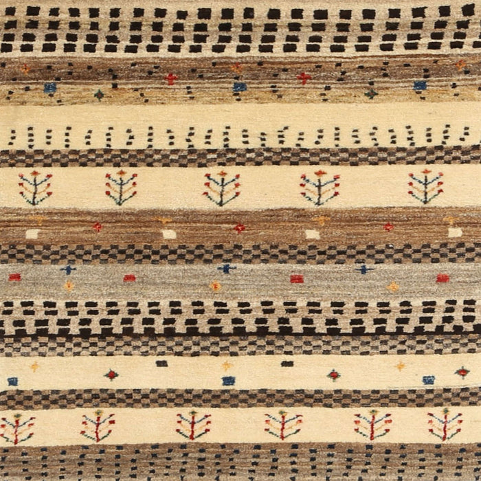 Sideview of Machine Washable Contemporary Sienna Brown Rug, wshcon1566