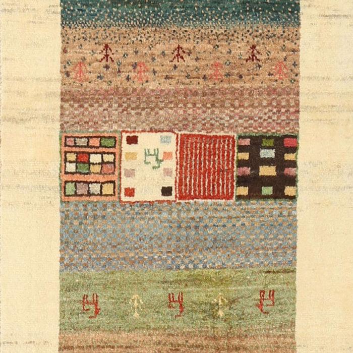 Contemporary Brown Gold Solid Rug, con1567