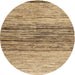 Sideview of Contemporary Light Brown Modern Rug, con1570