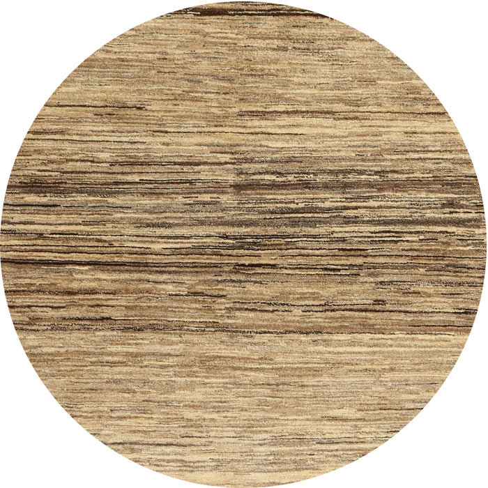 Square Machine Washable Contemporary Light Brown Rug, wshcon1570