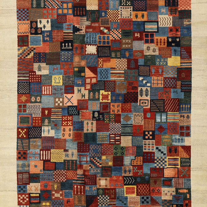 Contemporary Brownish Green Modern Rug, con1575