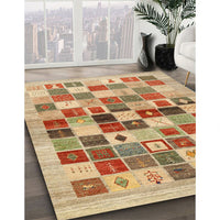 Contemporary Red Modern Rug, con1581