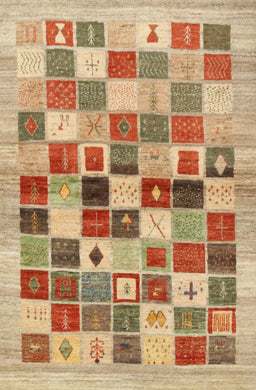 Contemporary Red Modern Rug, con1581