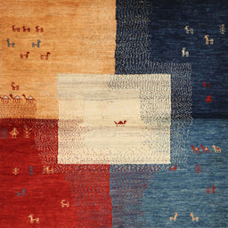 Sideview of Machine Washable Contemporary Camel Brown Rug, wshcon1583