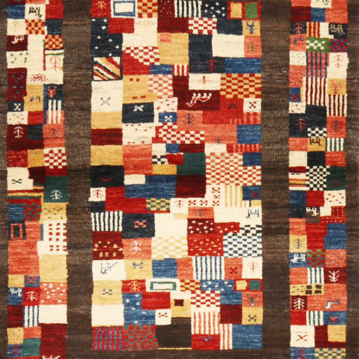 Machine Washable Contemporary Saffron Red Rug, wshcon1585