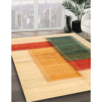 Contemporary Red Modern Rug, con1587