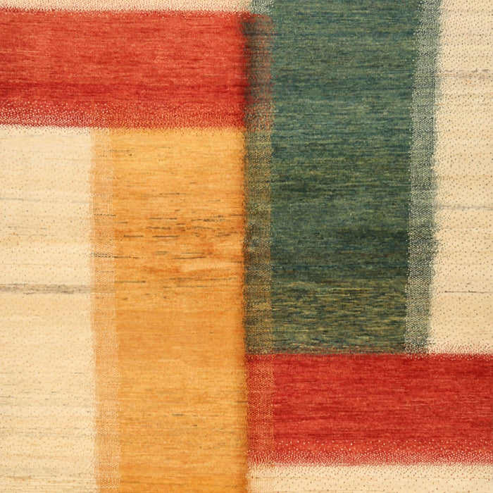 Machine Washable Contemporary Red Rug, wshcon1587