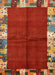 Contemporary Red Modern Rug, con1589