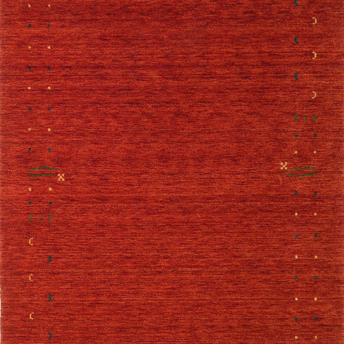 Machine Washable Contemporary Neon Red Rug, wshcon158