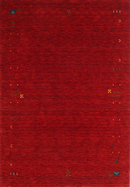 Machine Washable Contemporary Brown Red Rug, wshcon159