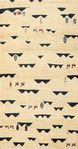 Contemporary Sun Yellow Solid Rug, con1603