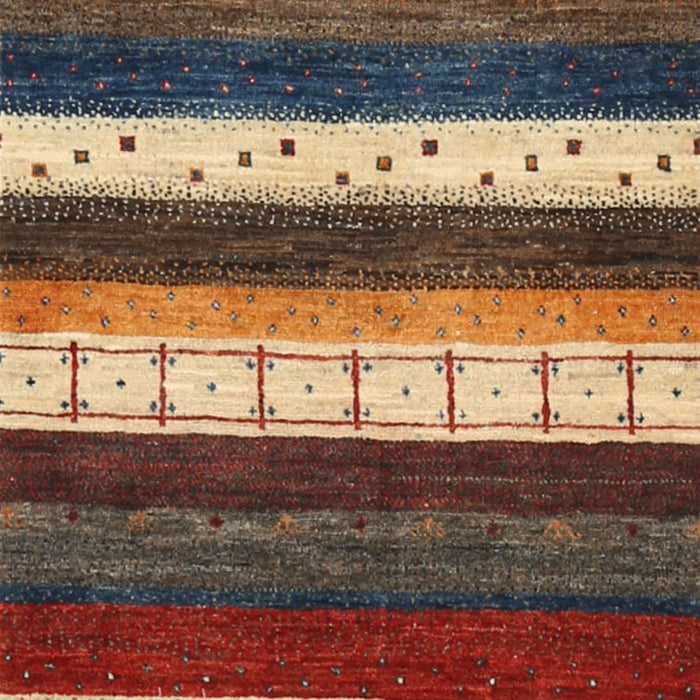 Contemporary Sand Brown Modern Rug, con1605