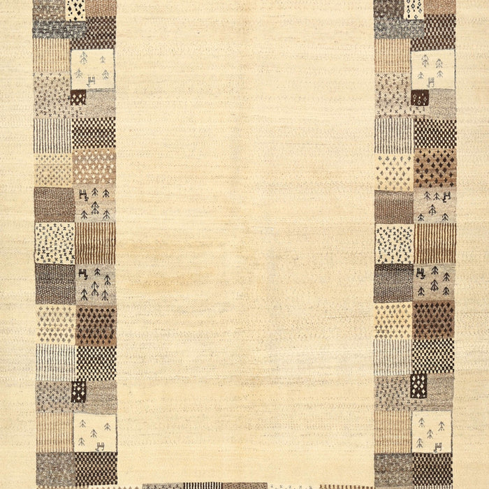 Contemporary Sun Yellow Solid Rug, con1613