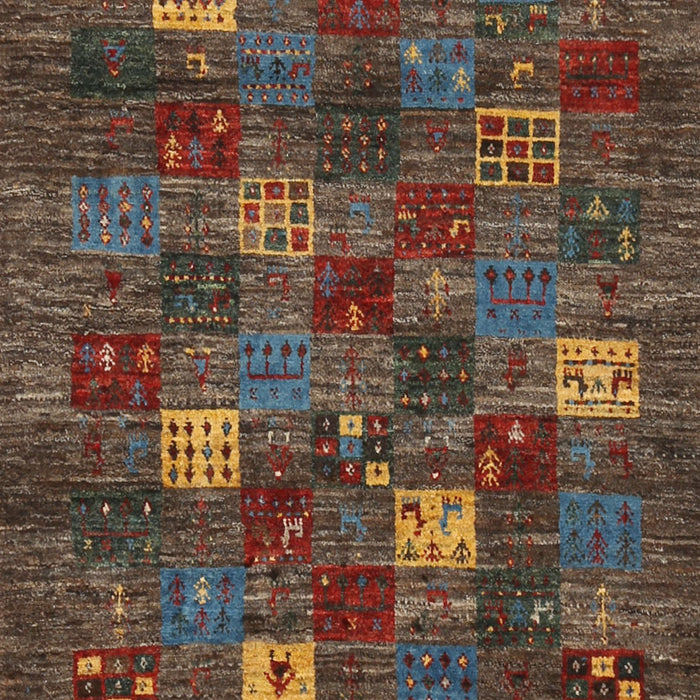 Contemporary Brown Modern Rug, con1616