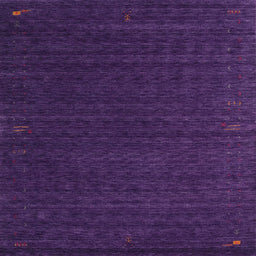 Square Contemporary Purple Modern Rug, con1619