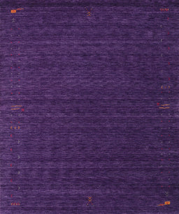 Machine Washable Contemporary Purple Rug, wshcon1619