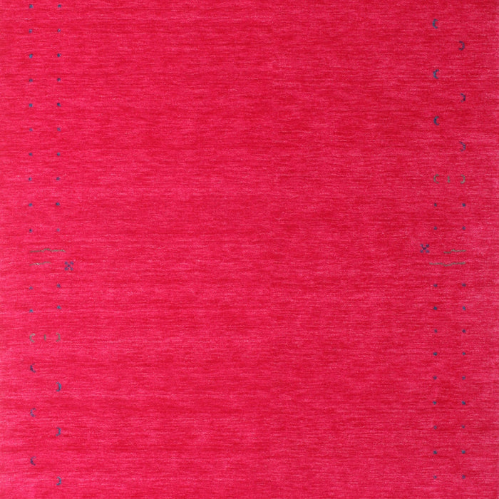 Machine Washable Contemporary Red Rug, wshcon1621