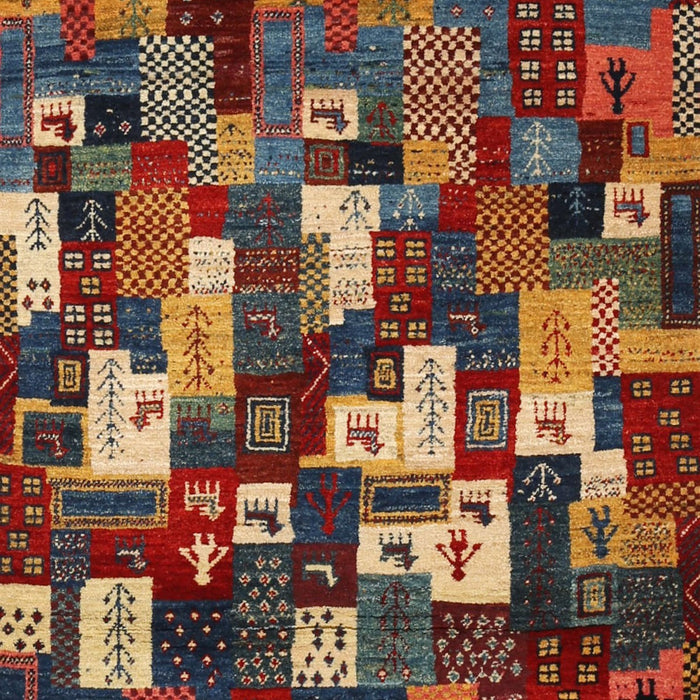 Machine Washable Contemporary Saffron Red Rug, wshcon1628