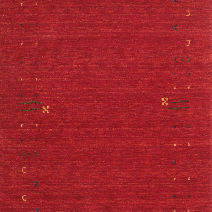 Machine Washable Contemporary Red Rug, wshcon162