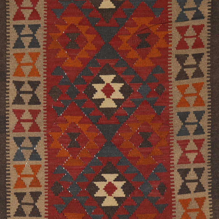 Contemporary Reddish Brown Oriental Rug, con1630