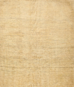 Contemporary Mustard Yellow Solid Rug, con1631