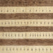 Sideview of Machine Washable Contemporary Light Brown Rug, wshcon1632